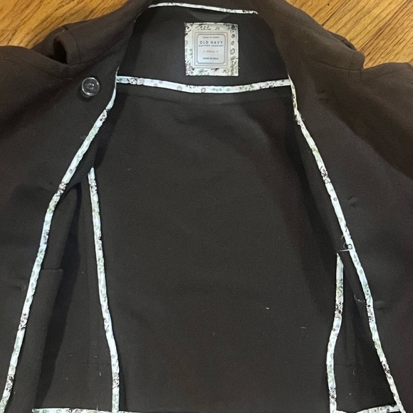 Chocolate Brown Old Navy Short Peacoat - Picture 4 of 4